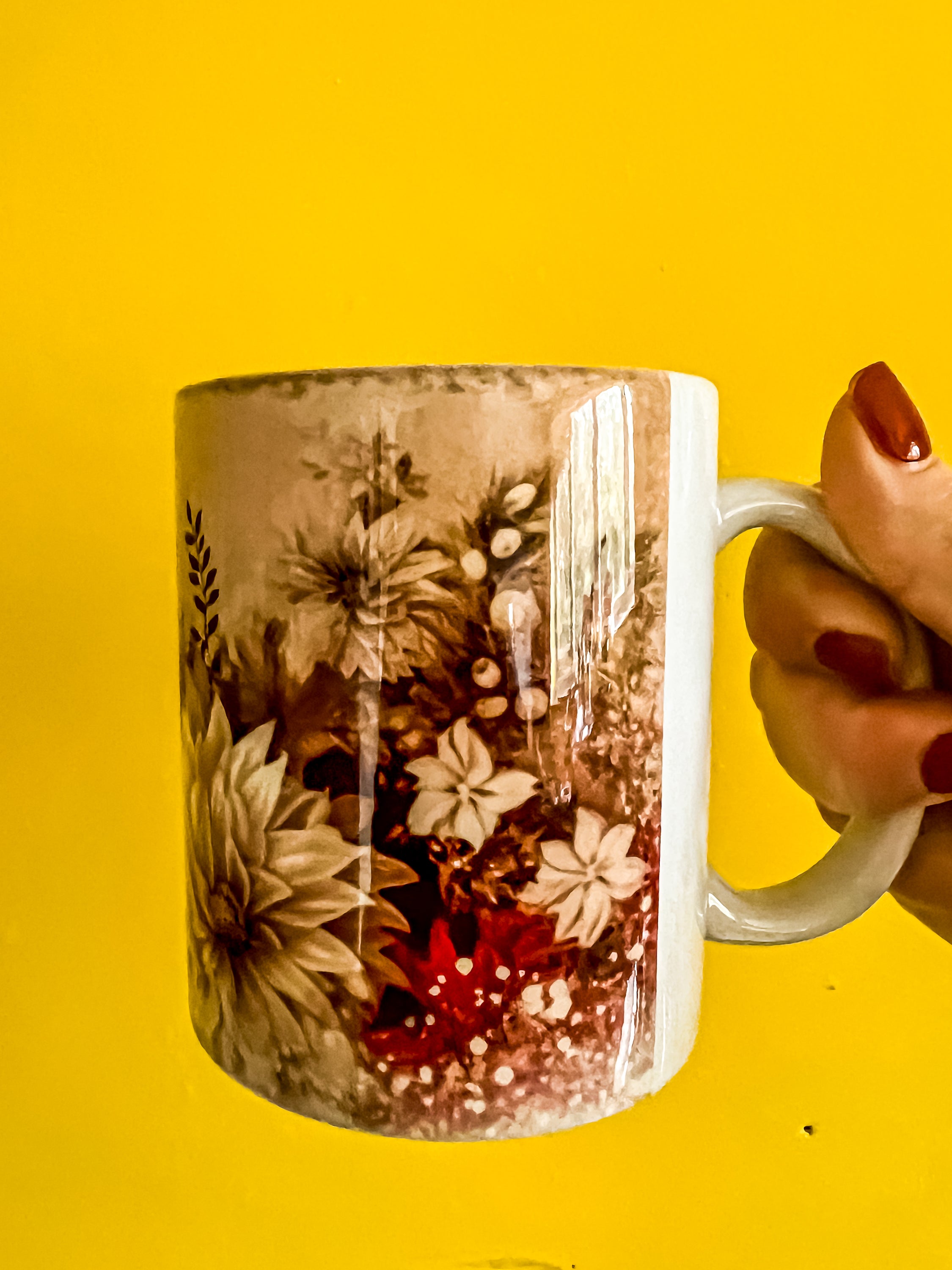 Christmas Vintage Santa Print Mug,limited edition 2023 Christmas Coffee/Tea Mug