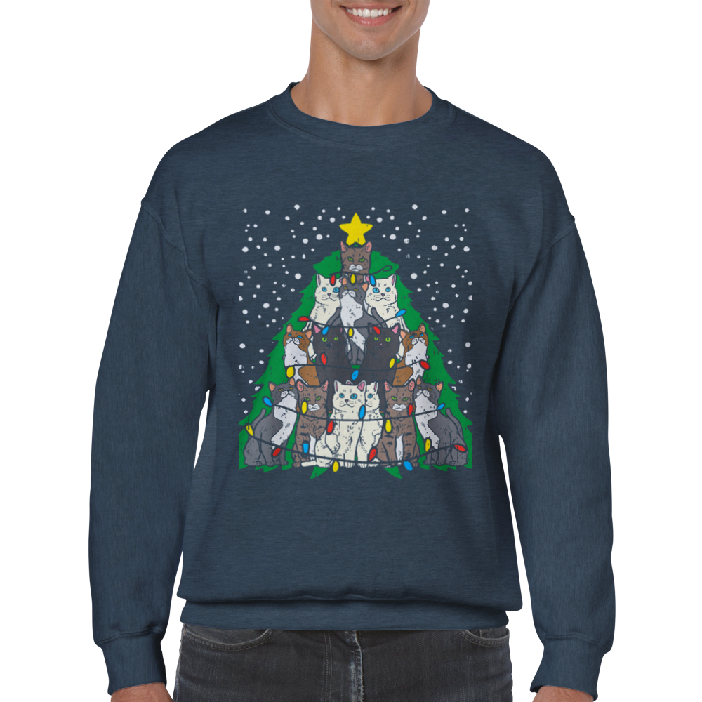 A very Meowy Christmas Unisex Sweatshirt, Cat Christmas Jumper