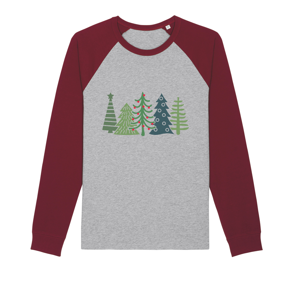Christmas 2022 Organic Raglan Long Sleeve Shirt, a Philomena's Boutique exclusive