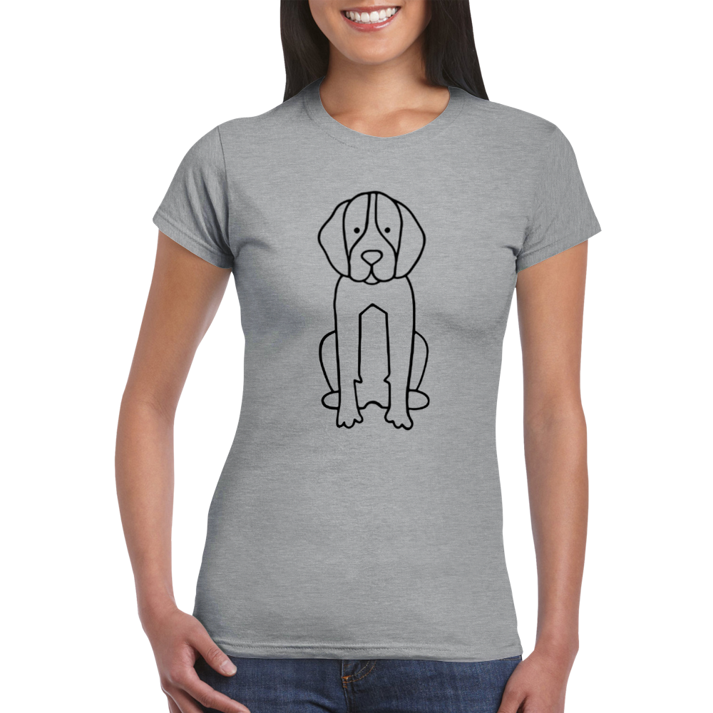 Classic Beagle Women's Crewneck T-shirt