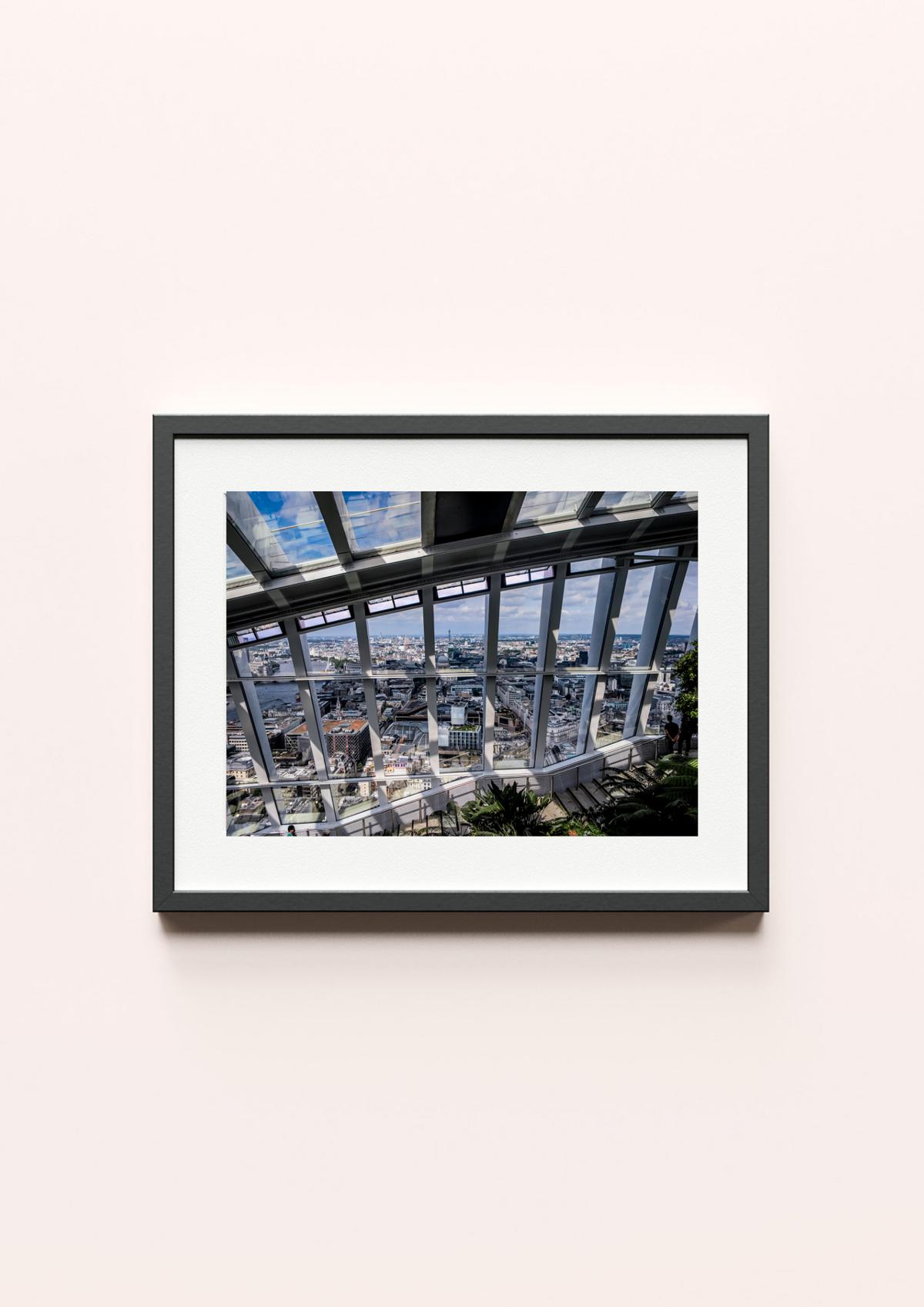 Colour My World - A Piece of Sky, Framed and Mounted Photographic Art Print
