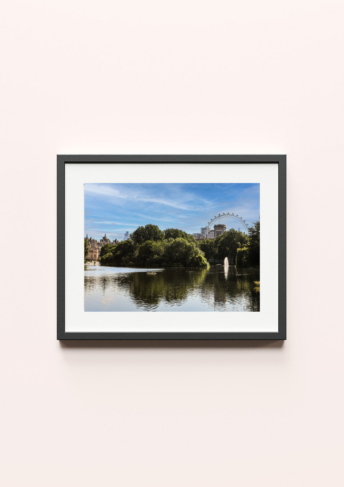 Colour My World - London Skyline, Framed and Mounted Photographic Art Print