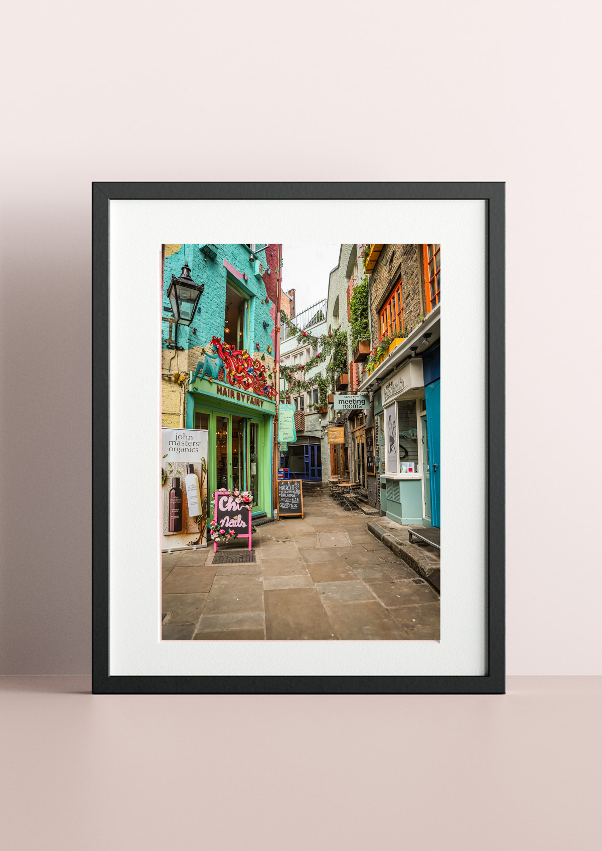Colour My World - Neals, Framed and Mounted Photographic Art Print