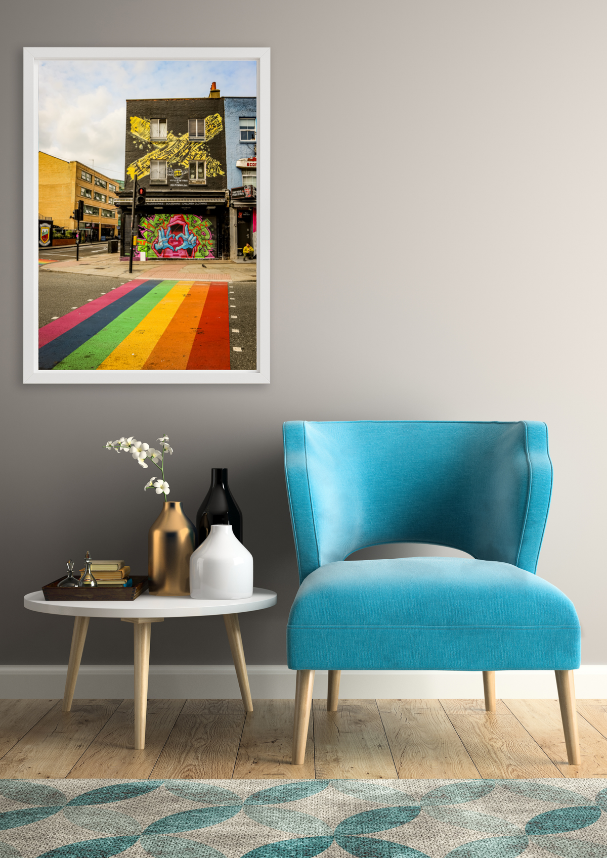 Colour My World - Pride is the Word Photographic Art Print