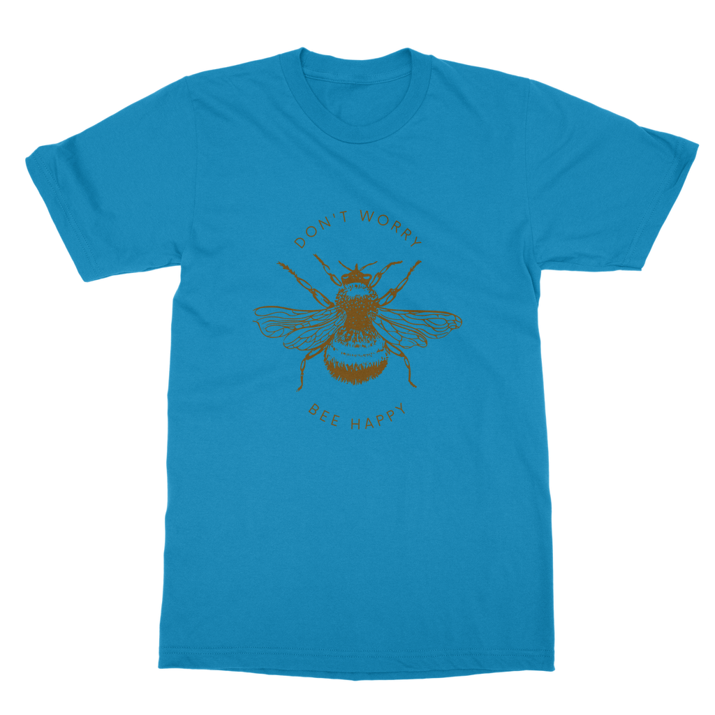 Don't Worry, Bee Happy Classic Adult T-Shirt