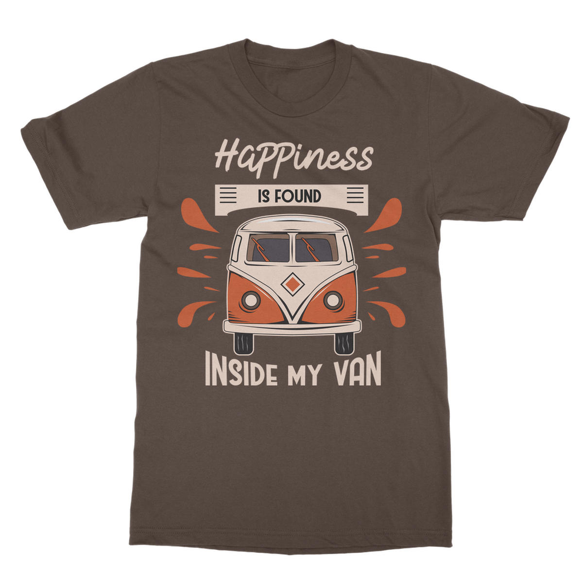 Happiness is found inside my van Happiness is... Classic Adult T-Shirt