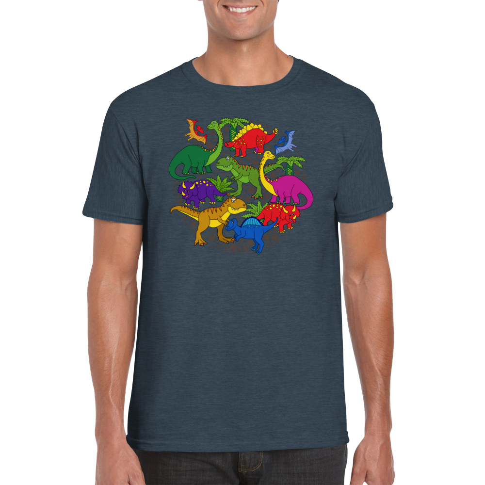 I love Dinosaurs Classic Unisex Crewneck T-shirt