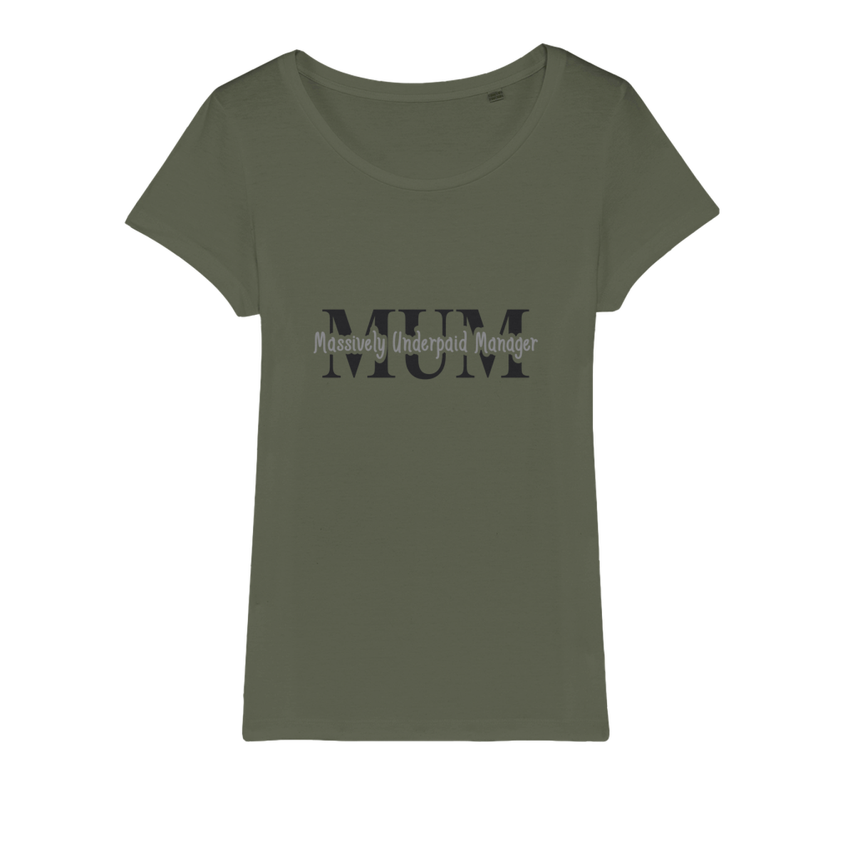 MUM, Massively Underpaid Manager - Womens T-Shirt