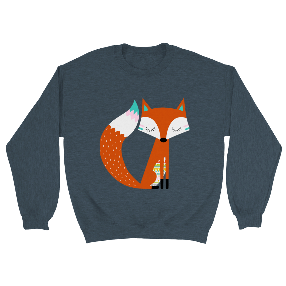 Scandinavian Fox Unisex Crewneck Sweatshirt