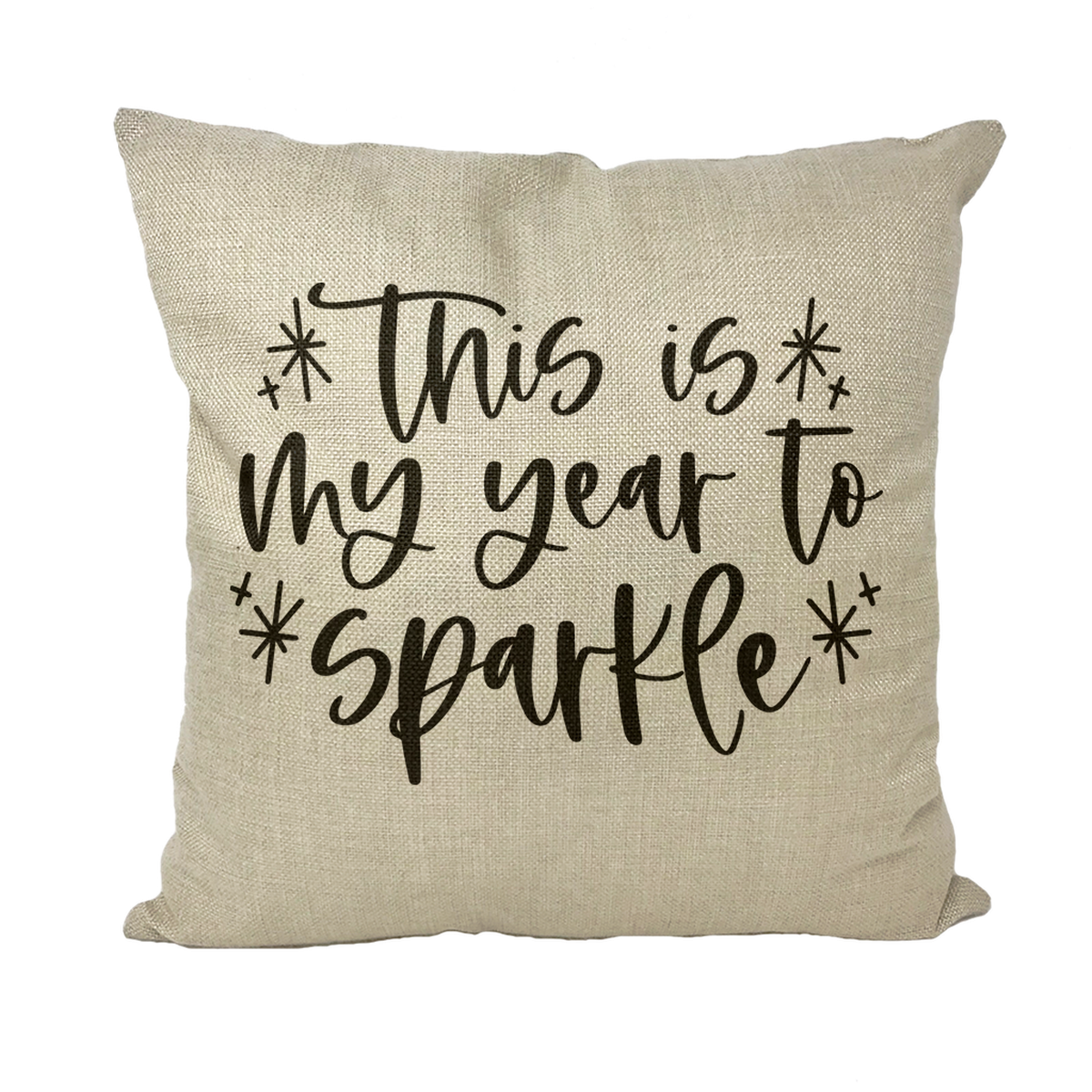 Sparkle Throw Pillow with Insert