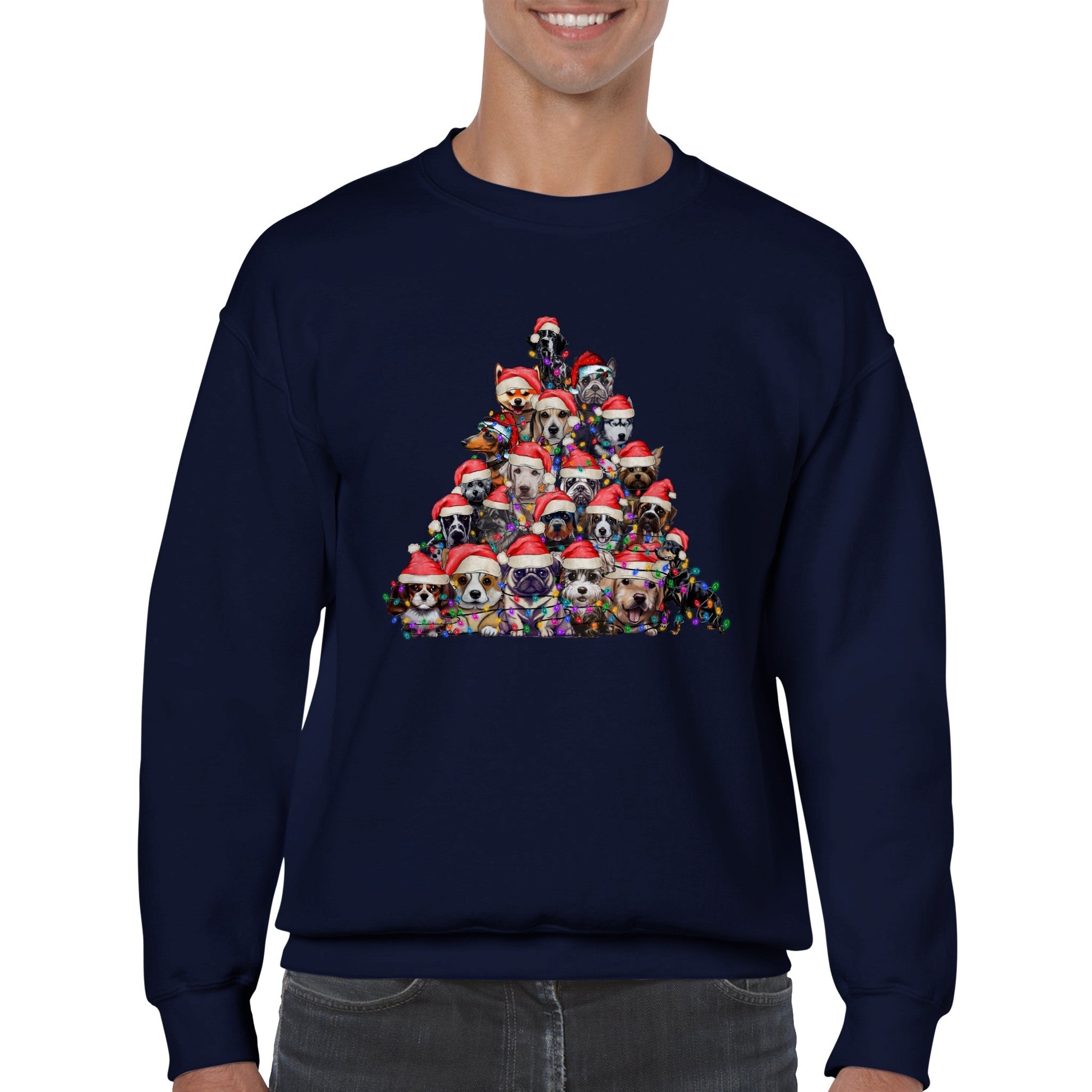 We wish you a Pawfect Christmas, Dog Xmas Jumper, Unisex dog sweatshirt