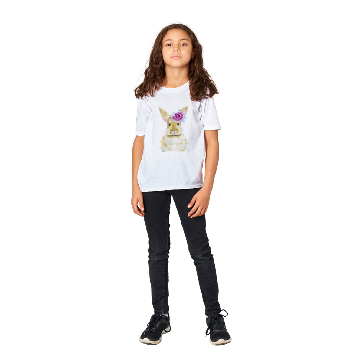When Some Bunny Loves You Classic Kids Crewneck T-shirt