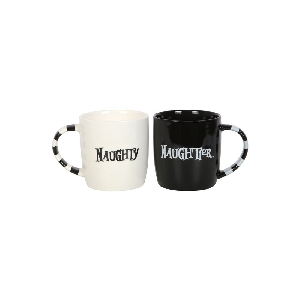 Naughty & Naughtier Couples Mug Set