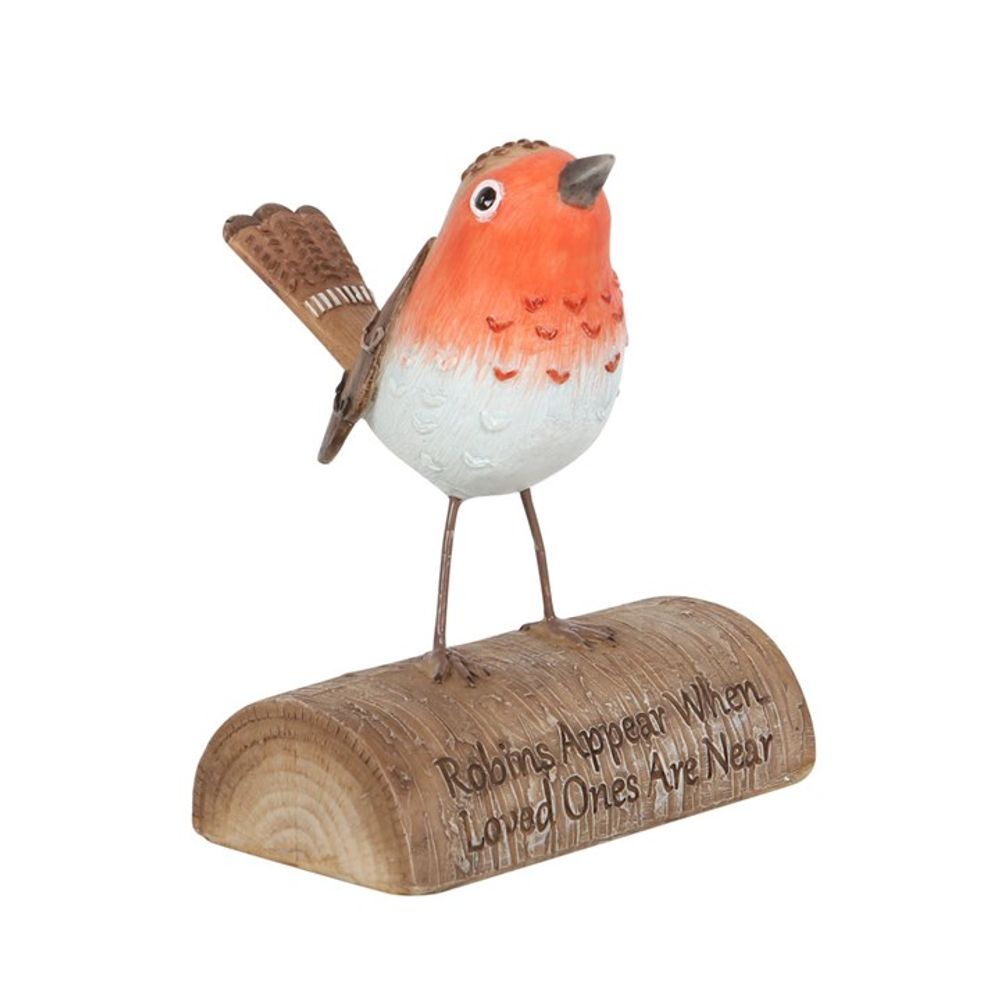 Robins Appear Resin Ornament
