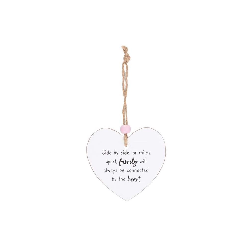 Family Is... Hanging Heart Sentiment Sign