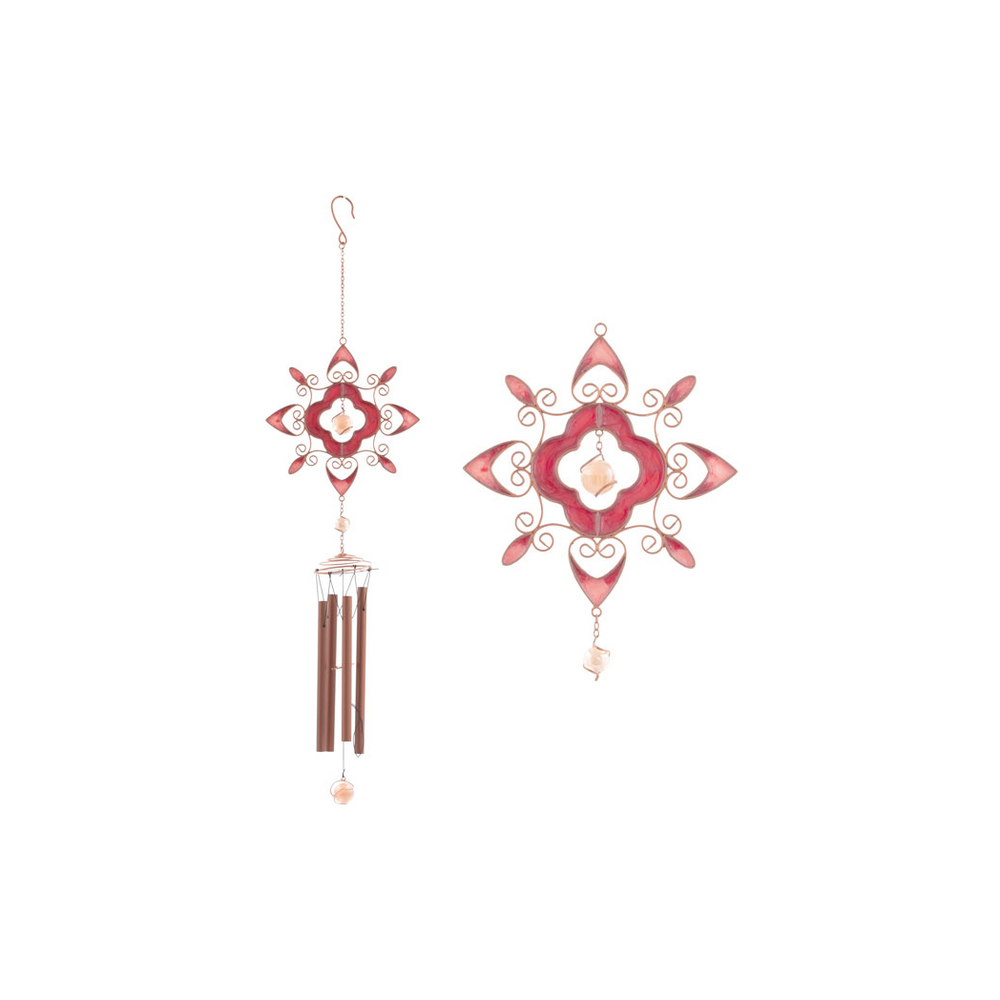 Red Abstract Windchime