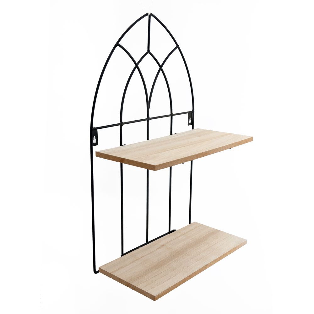 Wire Arch with Foldable Shelves