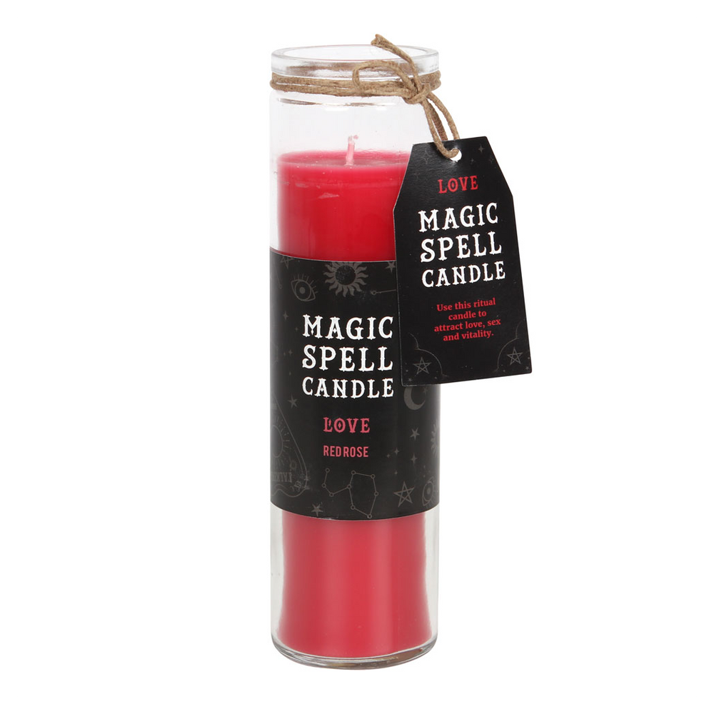 Rose 'Love' Spell Tube Candle