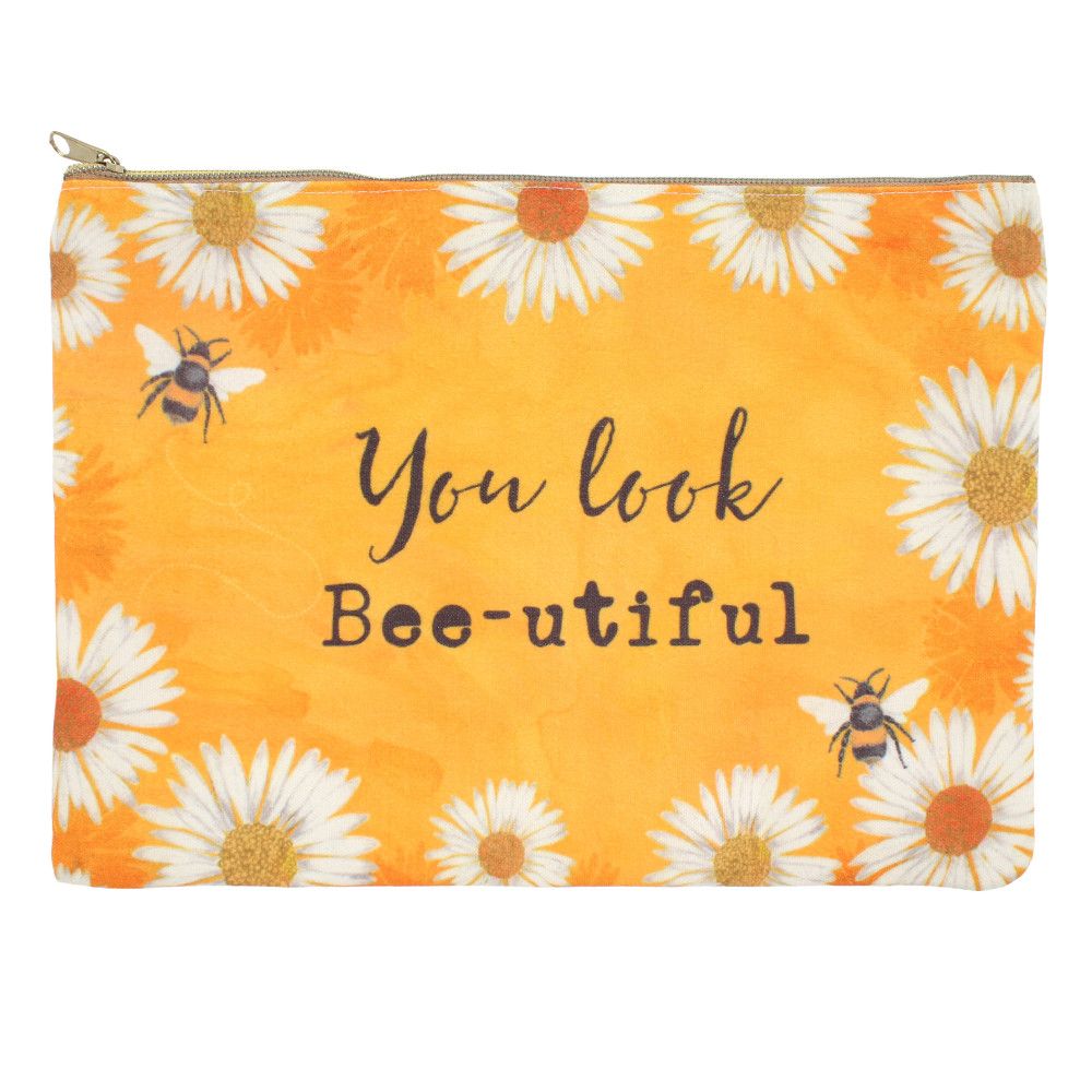 You Look Bee-utiful Makeup Pouch