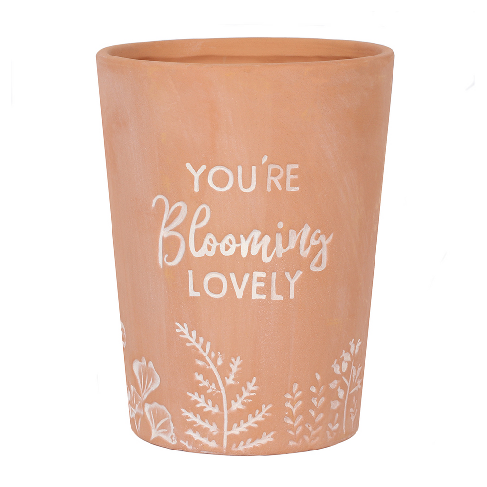You're Blooming Lovely Terracotta Plant Pot