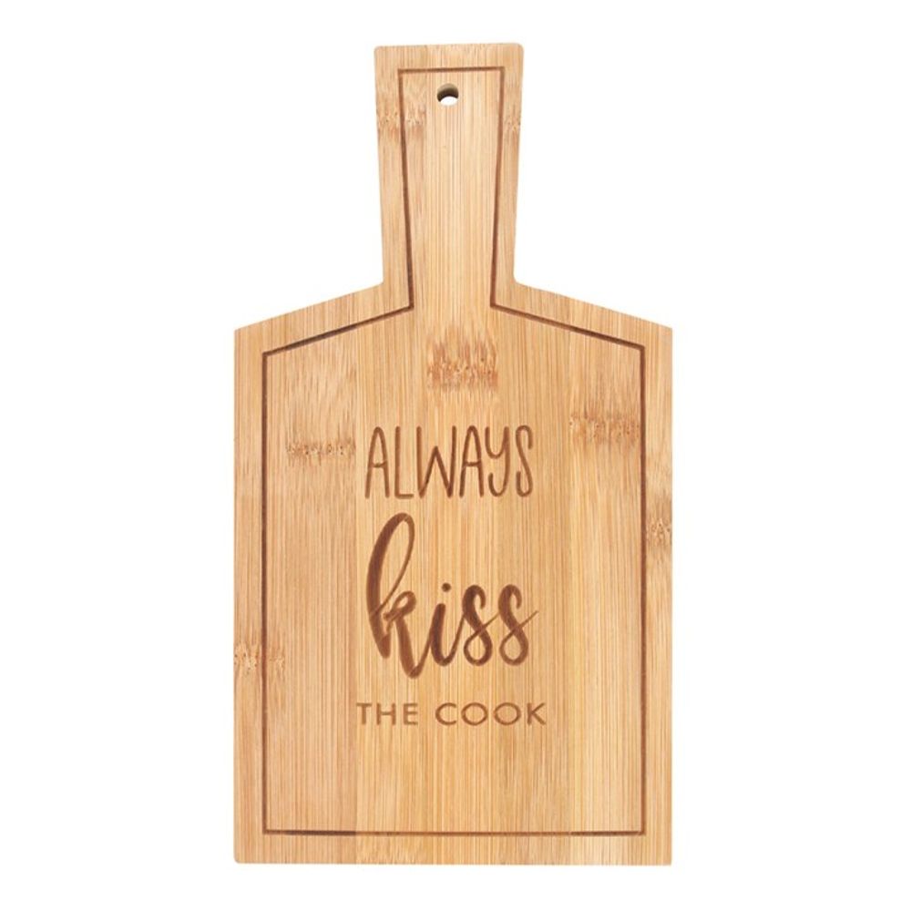 Kiss the Cook Bamboo Serving Board