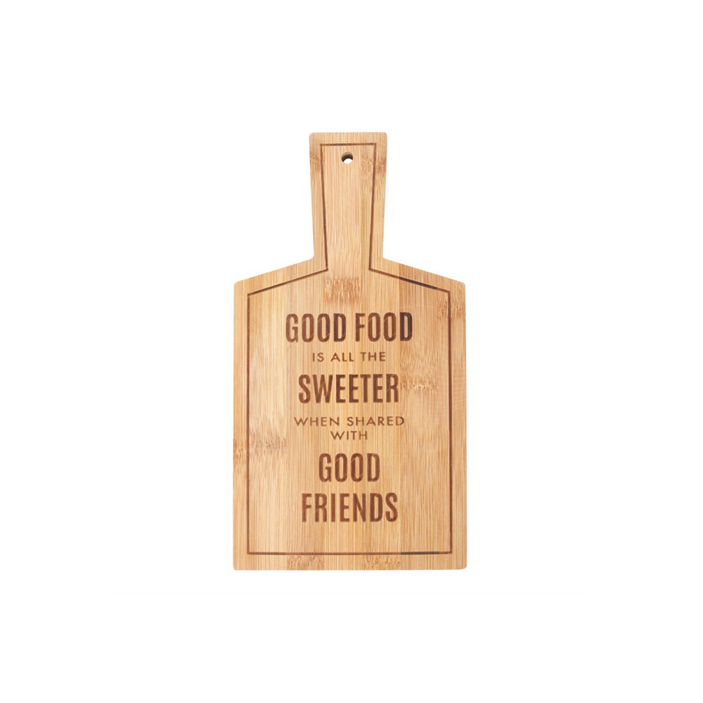 Sweeter When Shared Bamboo Serving Board