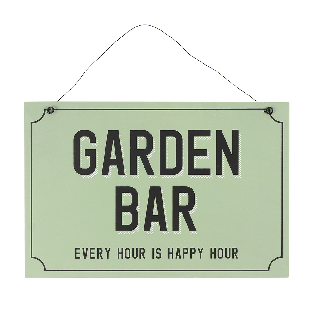 Garden Bar Hanging Sign